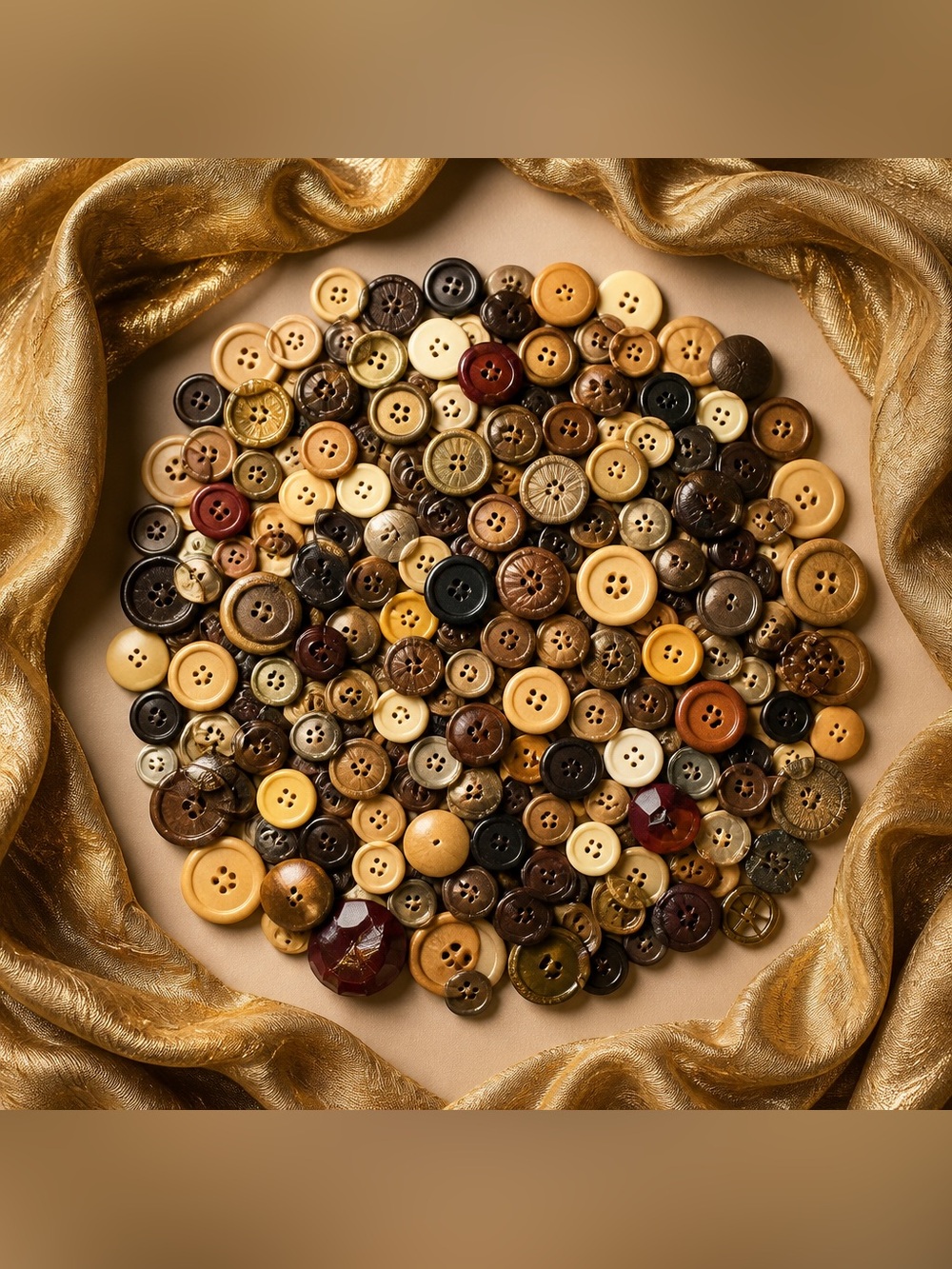 Large Lot of Antique and Vintage Buttons